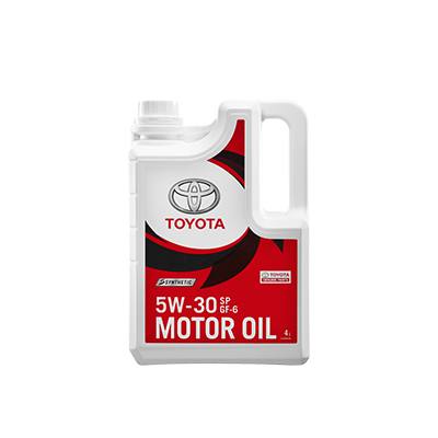 Toyota 08880-84132 5W-30 Motor Oil API SP, ILSAC GF-6A, 4л (синт. мотор. масло)
