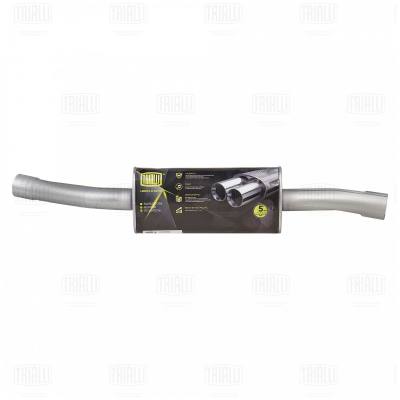 Trialli EAM 0302 Глушитель для а/м ГАЗ 2217 Соболь (дв. 405) доп. (резонатор) (алюм. сталь)