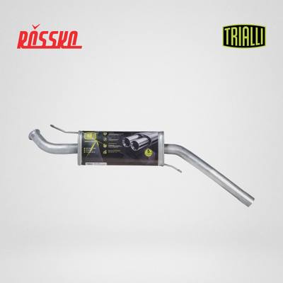 Trialli EAM 1818 Глушитель для а/м Audi 100 (90-) 2.0i доп. (резонатор) (алюм. сталь)