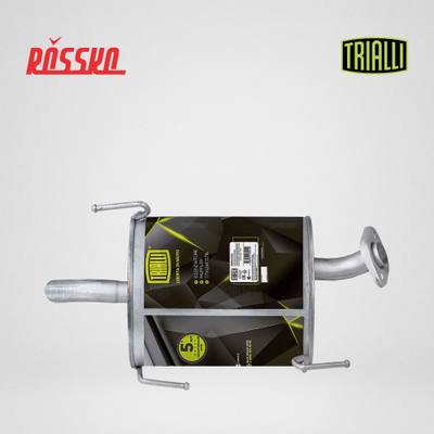 Trialli EMM 0325 Глушитель для а/м Nissan Almera N16 (00-) 1.5i/1.8 осн. хэтчбек (алюм. сталь)