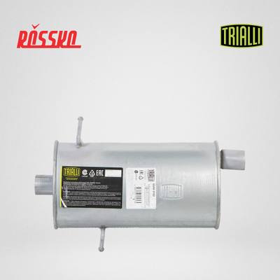 Trialli EMM 0702 Глушитель для а/м Volvo 740/940 (84-) 2.0i/2.3i/2.4i/2.8i осн. (алюм. сталь)