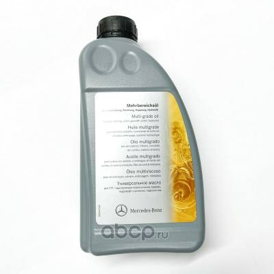 Mercedes A001989450309 Масло трансмиссионное раздаточной коробки MB236.12 (164,251,166,639) КАН 1 Л