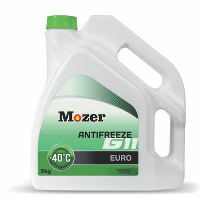 MOZER 4606482 Антифриз G11 EURO зеленый 5кг г.Дзержинск (2шт/120шт)