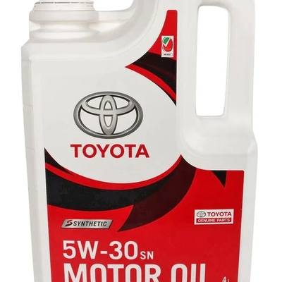 Toyota 08880-83714 5W-30 Motor Oil API SN, ILSAC GF-5, 4л (синт. мотор. масло)