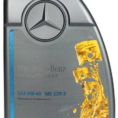 Mercedes A000989850611AAEE Масло мотоpное 5W40 MB 229.3 , 1л.