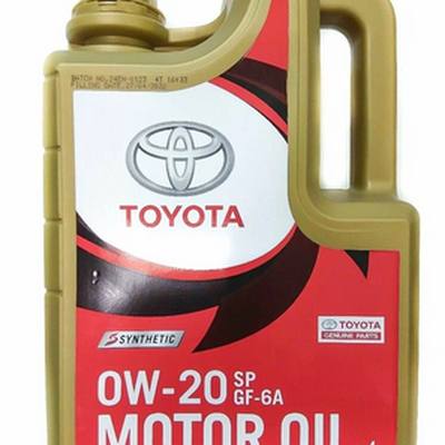 Toyota 08880-84355 0W-20 Motor Oil API SP, ILSAC GF-6A, 4л (синт. мотор. масло)