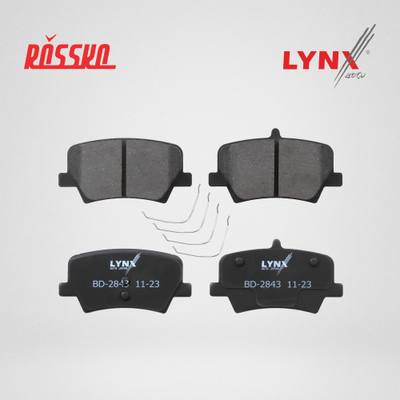 LYNXauto BD-2843 Колодки тормозные | зад |