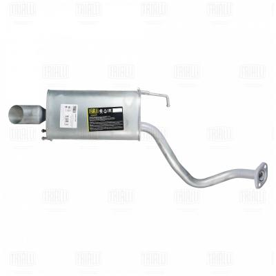 Trialli EMM 0318 Глушитель для а/м Hyundai Santa Fe (06-) 2.2i осн. правый (алюм. сталь) | прав |