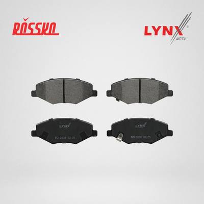 LYNXauto BD-2838 Колодки тормозные | перед прав/лев |