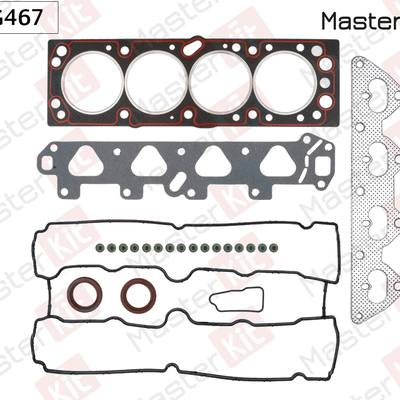 Master KiT 77BG467 Комплект прокладок головки блока цилиндров