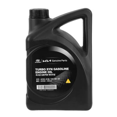 Hyundai/Kia 510000441 Масло Hyundai Turbo SYN Gasoline Engine Oil SAE 5W-30 4л