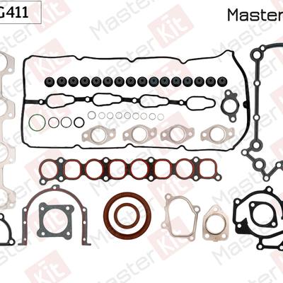 Master KiT 77BG411 Комплект прокладок двигателя