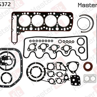 Master KiT 77BG372 Комплект прокладок двигателя