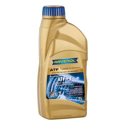 RAVENOL 1211100001 Масло трансмиссионное синтетическое "ATF+4 Fluid", 1л