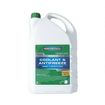 RAVENOL 1410123005 Антифриз готовый раствор 5л. RAVENOL HJC Protect FL22 Premix -40°C