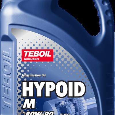 TEBOIL 3456361 80W-90 Hypoid M GL-5, 4л (минерал.транс.масло)