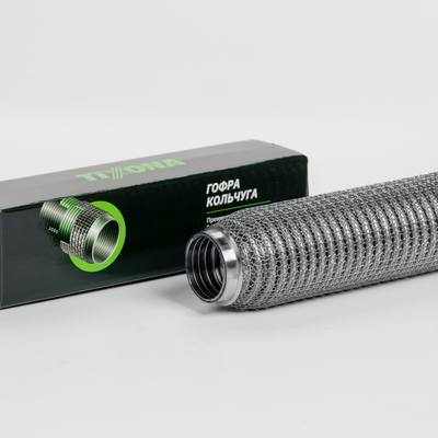 TIXONA P40250WM Гофра Кольчуга 40/250 (AISI 304 wire mesh, interlock)