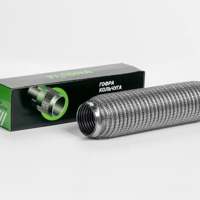 TIXONA P55300WM Гофра Кольчуга 55/300 (AISI 304 wire mesh, interlock)