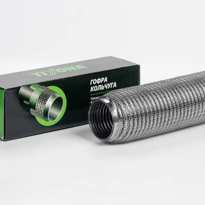 TIXONA P60280WM Гофра Кольчуга 60/280 (AISI 304 wire mesh, interlock)
