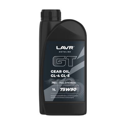 LAVR Ln7901 Снят с производства 75W-90 MOTO Трансмиссионное масло GT GEAR OIL G4/5, 1 л