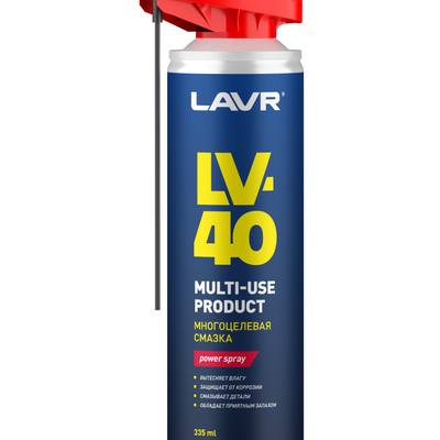 LAVR Ln2429 Смазка многоцелевая LV-40, 335мл