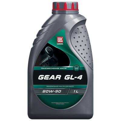 Лукойл 3590980 80W-90 GEAR, API GL-4, 1л, (мин.транс.масло)