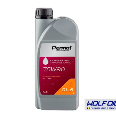 PENNOL 1047509 75W90 GL-5 Масло трансмиссионное полусинт. 1L