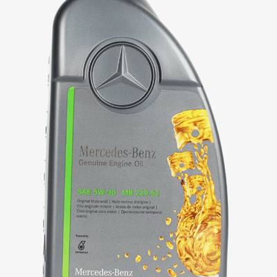 Mercedes A000989330911ABDE Масло моторное синтетическое "Genuine 5W-30", 1л