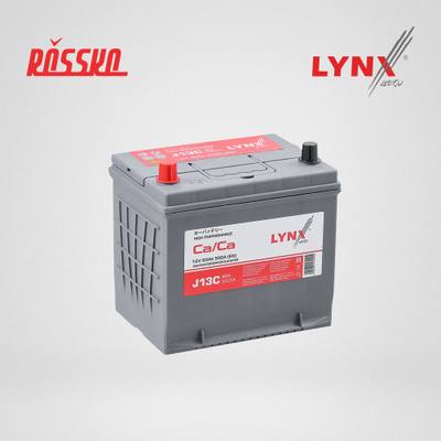 LYNXauto J13C Аккумулятор 60 Ah, 500 A, прямая, 230X168X220, JIS 65D23R