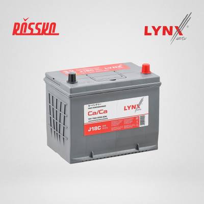 LYNXauto J18C Аккумулятор 78 Ah, 650 A, обратная, 260X172X220, JIS 95D26L