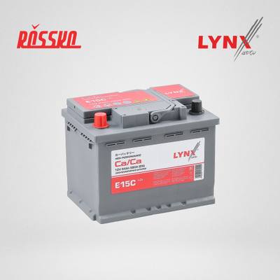 LYNXauto E15C Аккумулятор L2L, 64 Ah, 580 A, прямая, 242X174X189 ETN 56421L