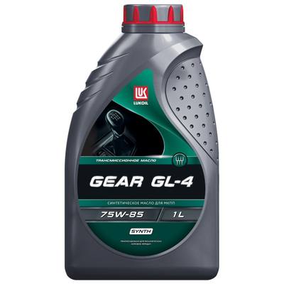 Лукойл 3648364 75W-85 GEAR GL-4 SYNTH 1л (синт. трансм. масло)