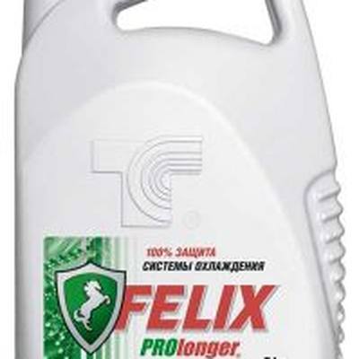 FELIX 430000041 Антифриз G-11 зеленый (5кг) PROLONGER () ПРОМО