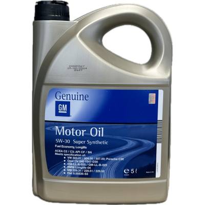 GM 93165010 Масло моторное 5W-30 Super Synthetic 5л ACEA C2/C