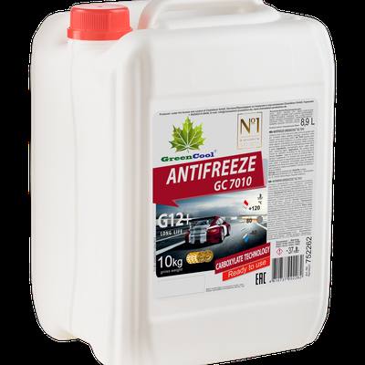 GreenCool 752262 Антифриз GС7010 G12+, 10 кг (красн.) BASF Carboxylate Long Life