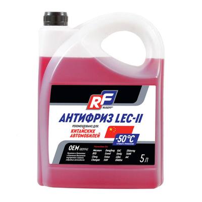 RUSEFF 17382N Антифриз LEC-II, 5л