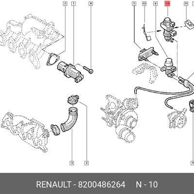 Roers Parts RPM36PT072 Преобразователь давления