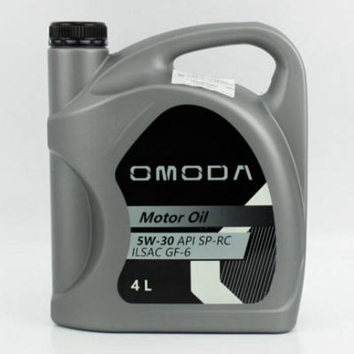 Chery/Exeed OMODA5W304 Масло моторное Omoda 5W-30 API SP/RC, ILSAC GF-6, нк. 4 л