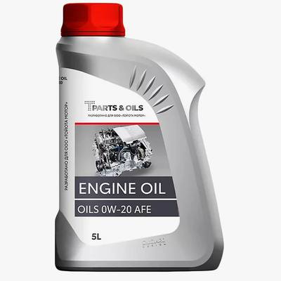Toyota 0888083886TM МАСЛО МОТОРНОЕ T-PARTS &amp; OILS 0W-20 AFE 5Л
