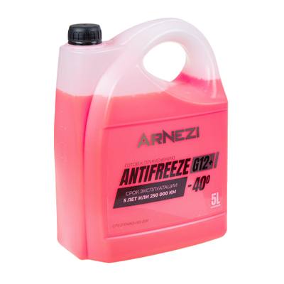 ARNEZI N0002005 Антифриз Red G12+ готовый -40 красный 5 л