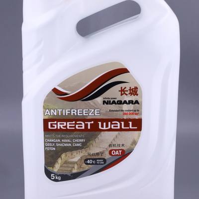 NIAGARA 012001001059 Жидкость охлаждающая Антифриз Ниагара Great Wall 40 OAT 5 кг