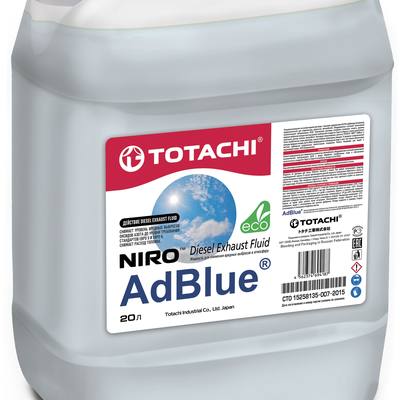 Totachi 90120 Раствор мочевины водный NIRO AdBlue (AUS 32) 20л