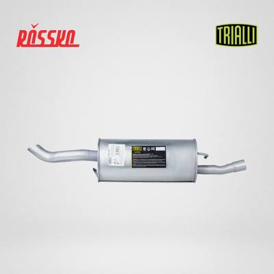 Trialli EMM 0406 Глушитель для а/м Ford Fusion (02-) 1.6i осн. (овал.банка) (алюм. сталь)