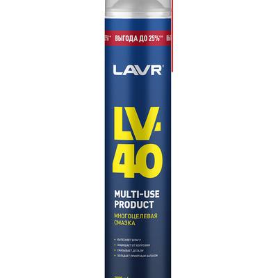 LAVR Ln2453 Смазка многоцелевая LV-40, 1л