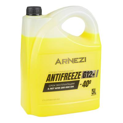 ARNEZI N0003005 Антифриз Yellow G12+ готовый -40 желтый 5 л
