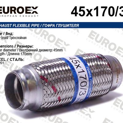 TIXONA P45180 Гофра 45/180 (AISI 304 with interlock)