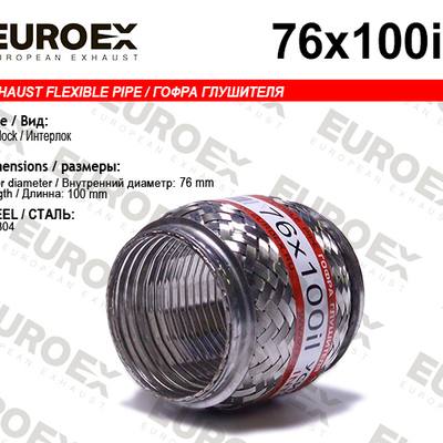 TIXONA P75100 Гофра 75/100 (AISI 304 with interlock)