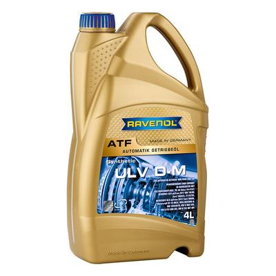 RAVENOL 1212108004 Масло трансмиссионное  АКПП RAVENOL ATF ULV D-M 4л