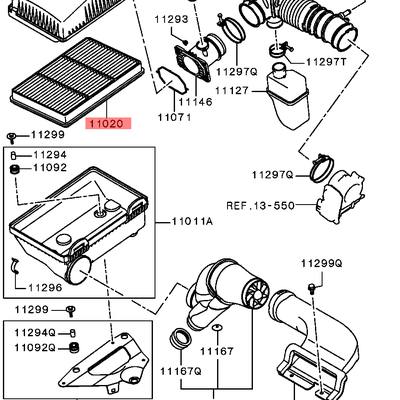 NGN 17-1209 Фильтр воздушный