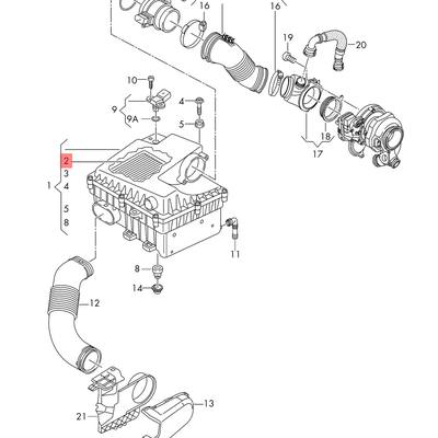 NGN 17-1308 Фильтр воздушный